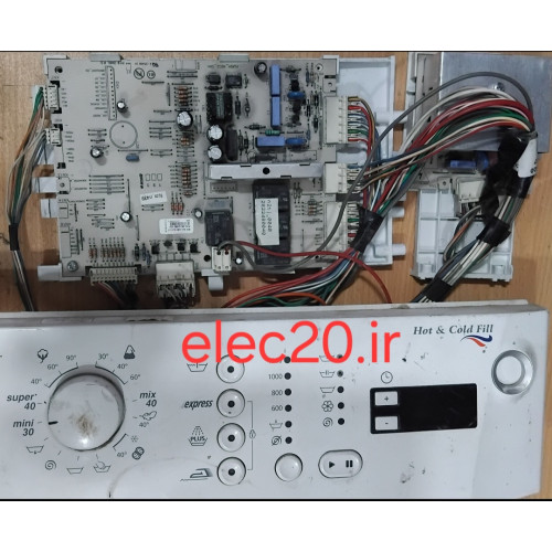 برد لباسشویی بکو کنوود به همراه نمایشگر کد 626